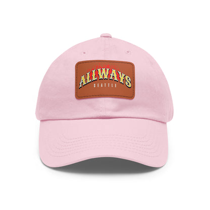 Flamin' Dad Hat with Leather Patch