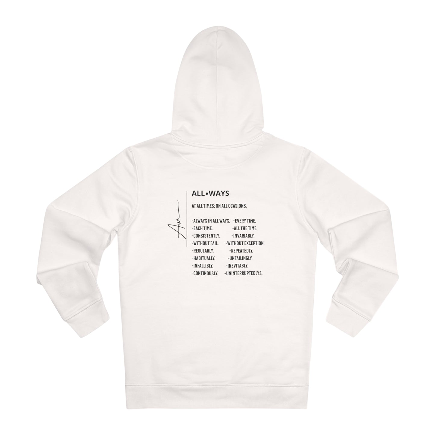 Organic ALLWAYS Unisex Hoodie