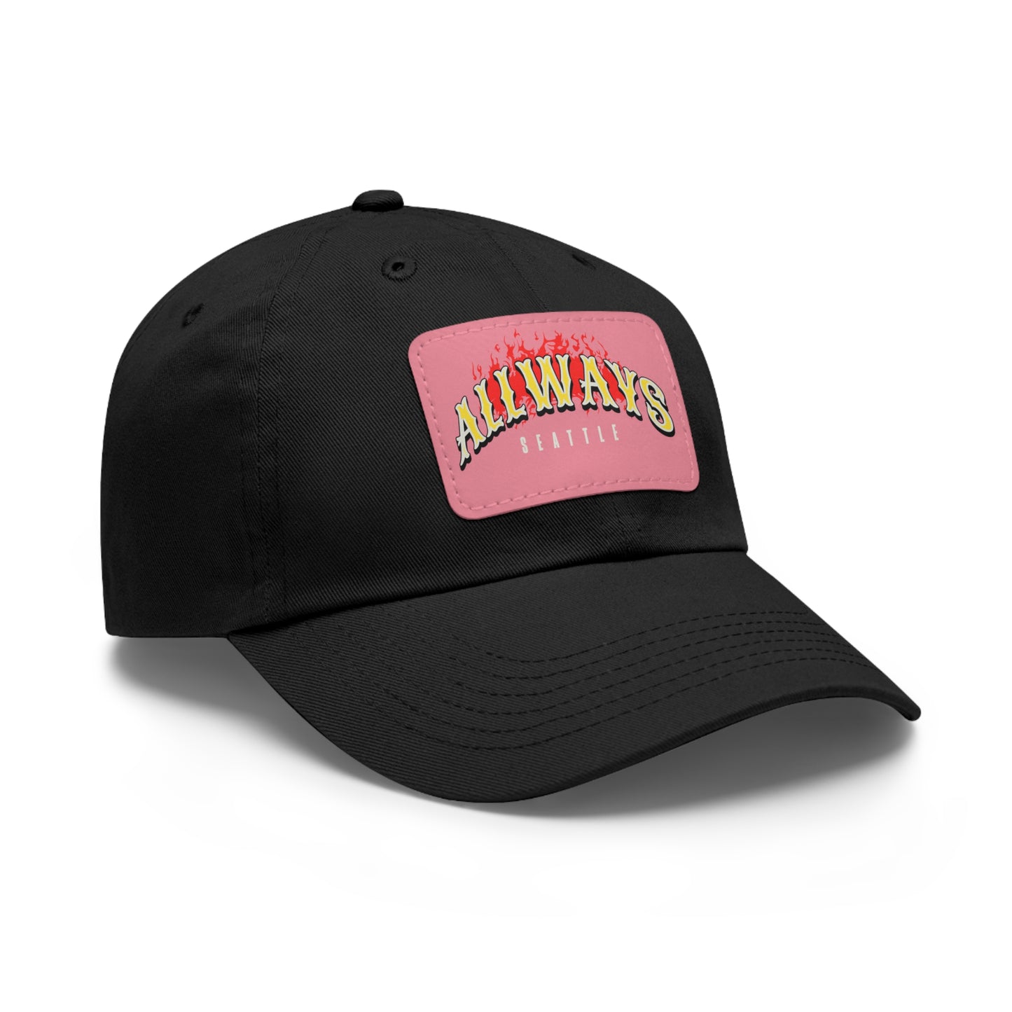 Flamin' Dad Hat with Leather Patch