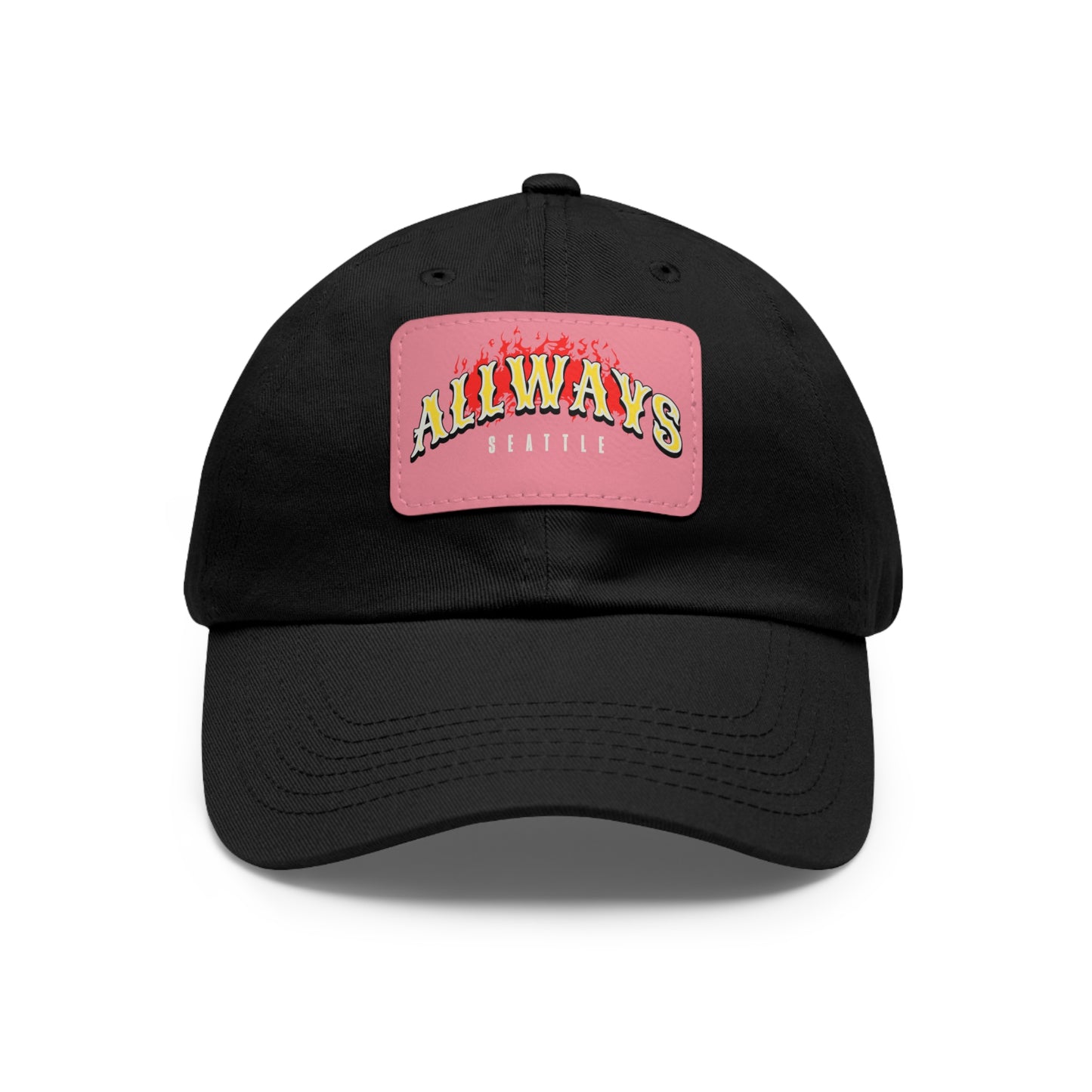 Flamin' Dad Hat with Leather Patch