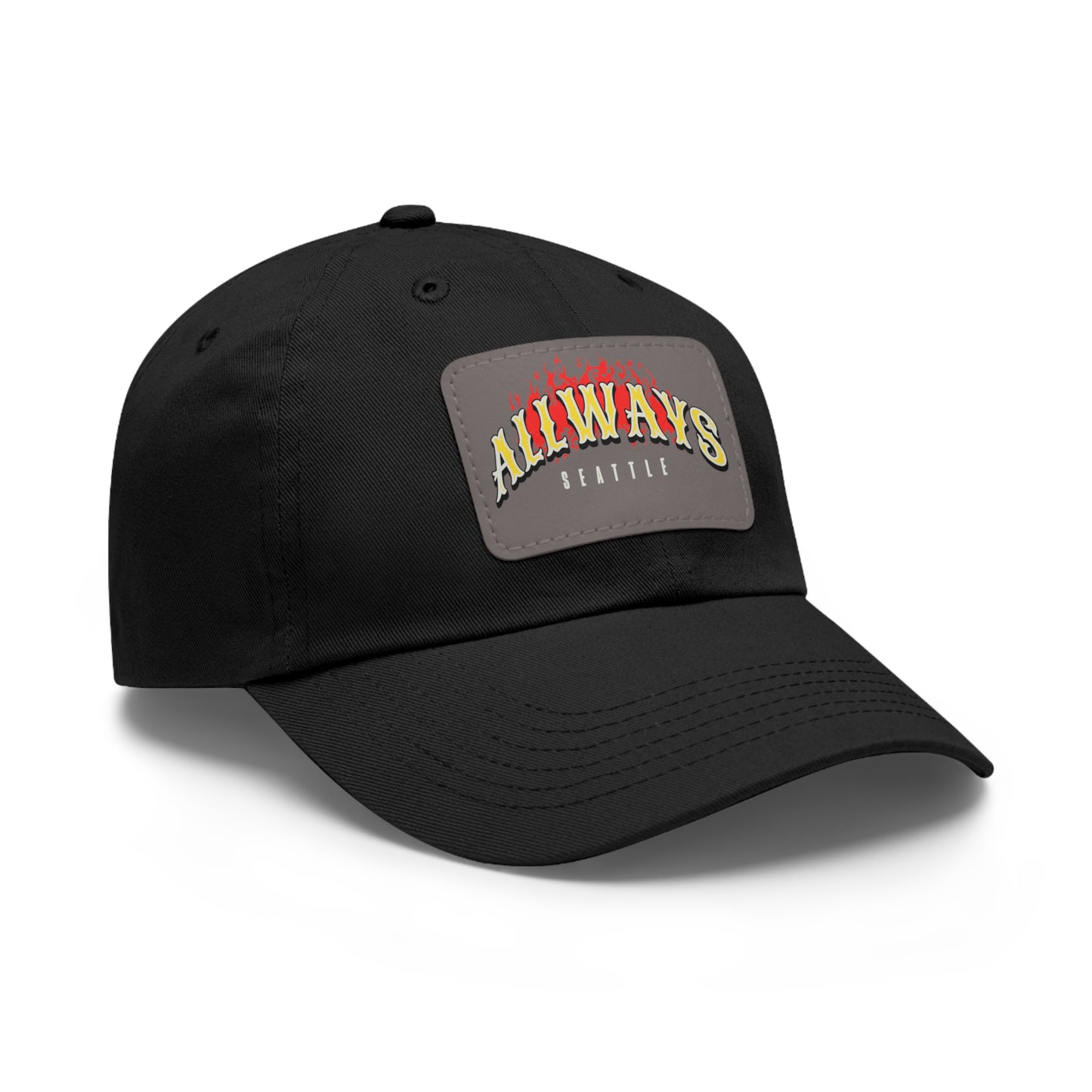 Flamin' Dad Hat with Leather Patch