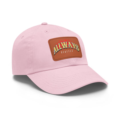 Flamin' Dad Hat with Leather Patch