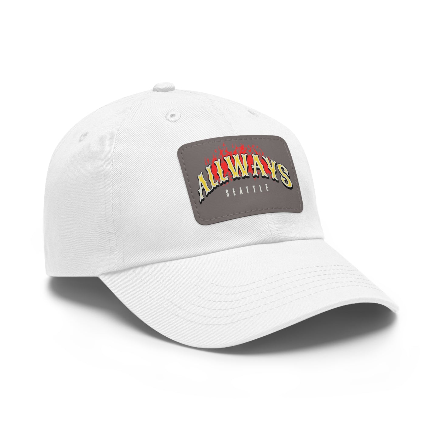 Flamin' Dad Hat with Leather Patch