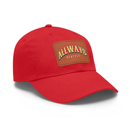 Flamin' Dad Hat with Leather Patch