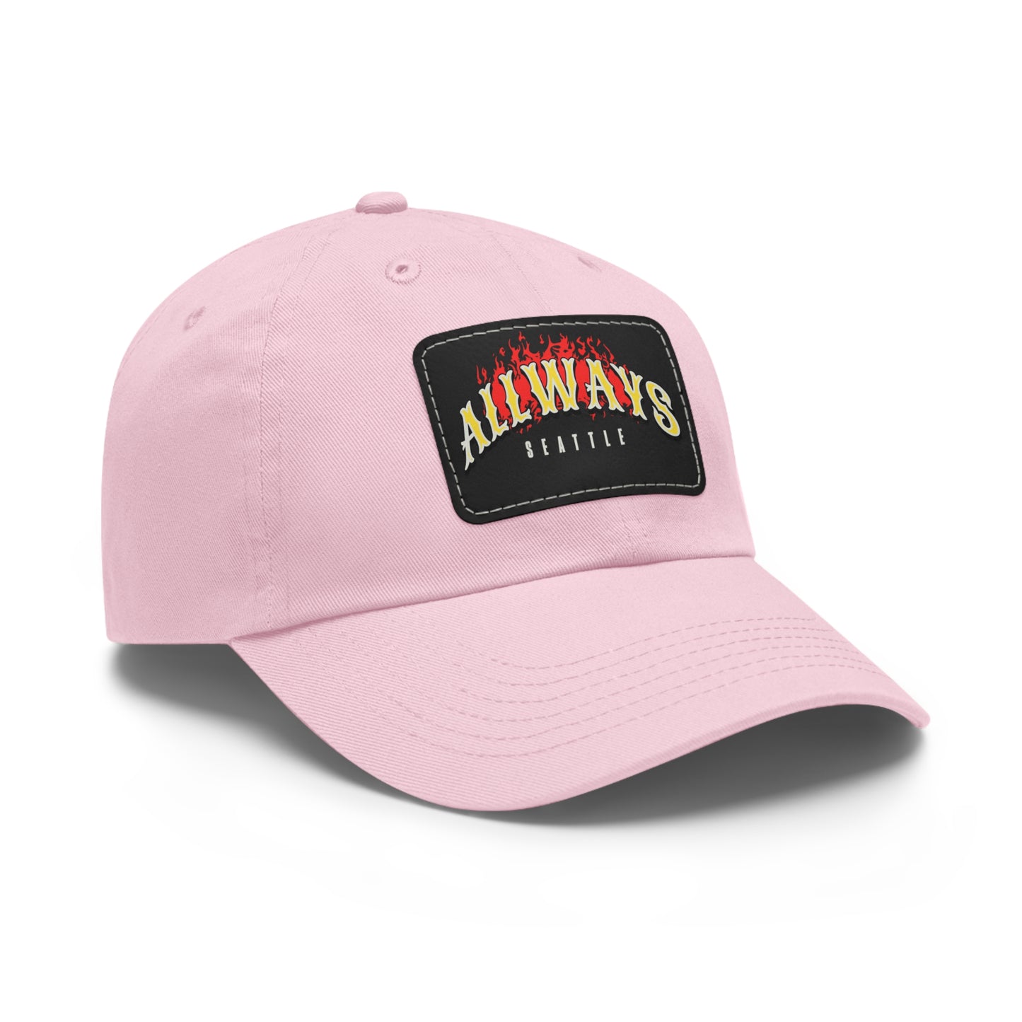 Flamin' Dad Hat with Leather Patch