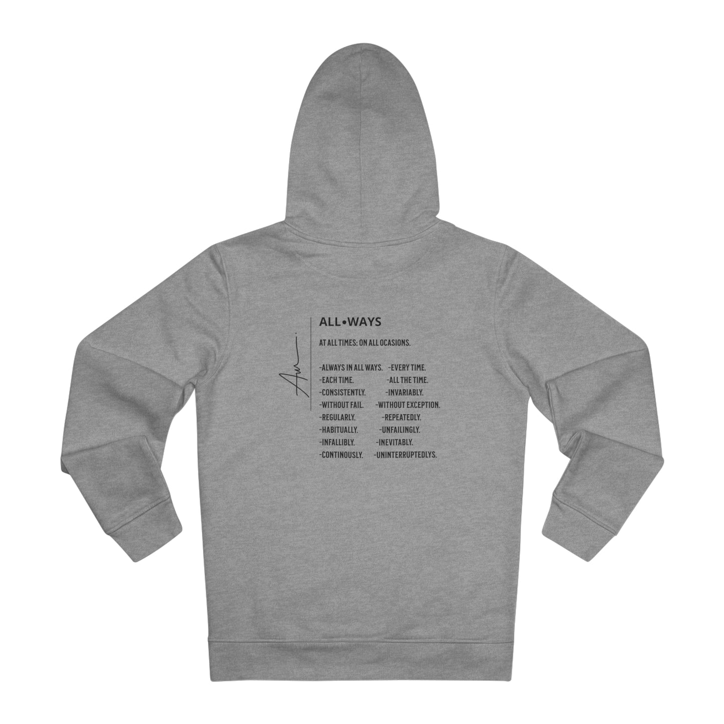 Organic ALLWAYS Unisex Hoodie